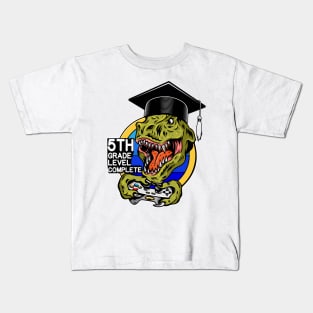 5th Grade 2020 Graduation Gamer Graduation Gifts class of 2020 Kids T-Shirt